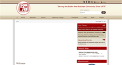 Desktop Screenshot of butlerchamber.org
